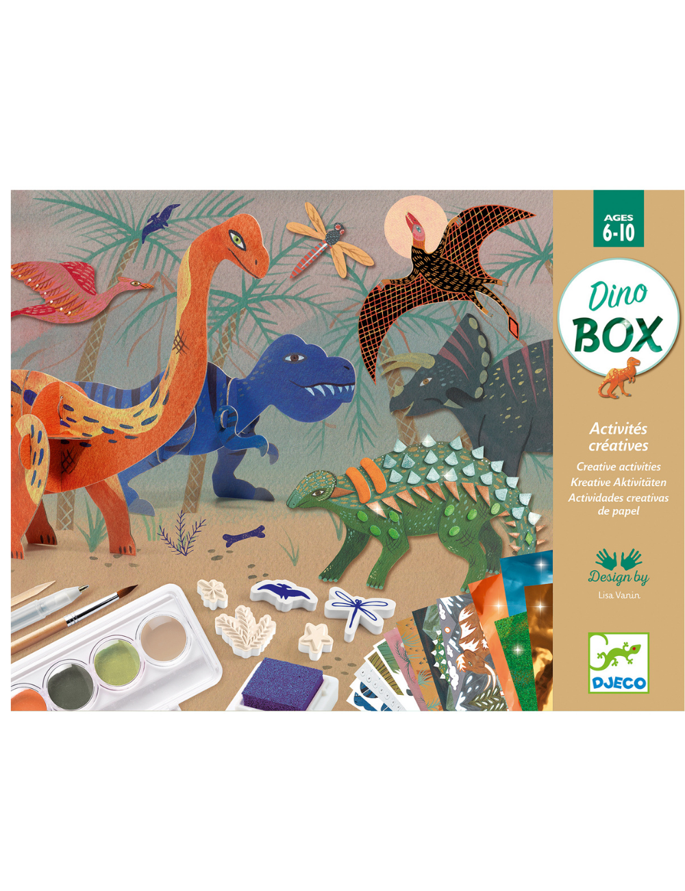 Dinosaur Craft Box