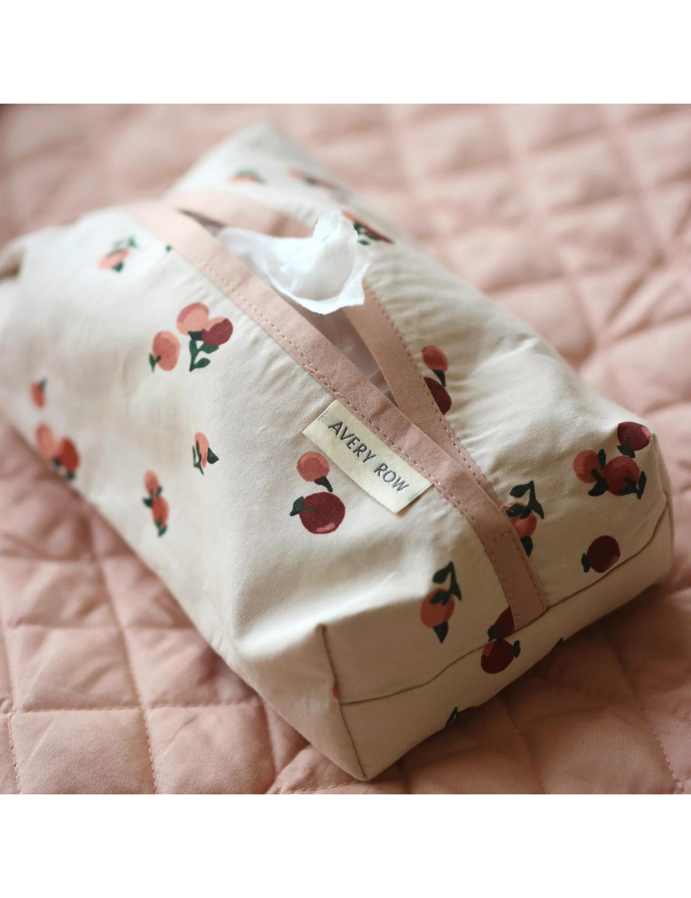 Baby Wipes Cover - Peaches