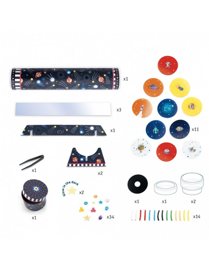 Djeco Do It Yourself Make Your Own Kaleidoscope - Space Immersion