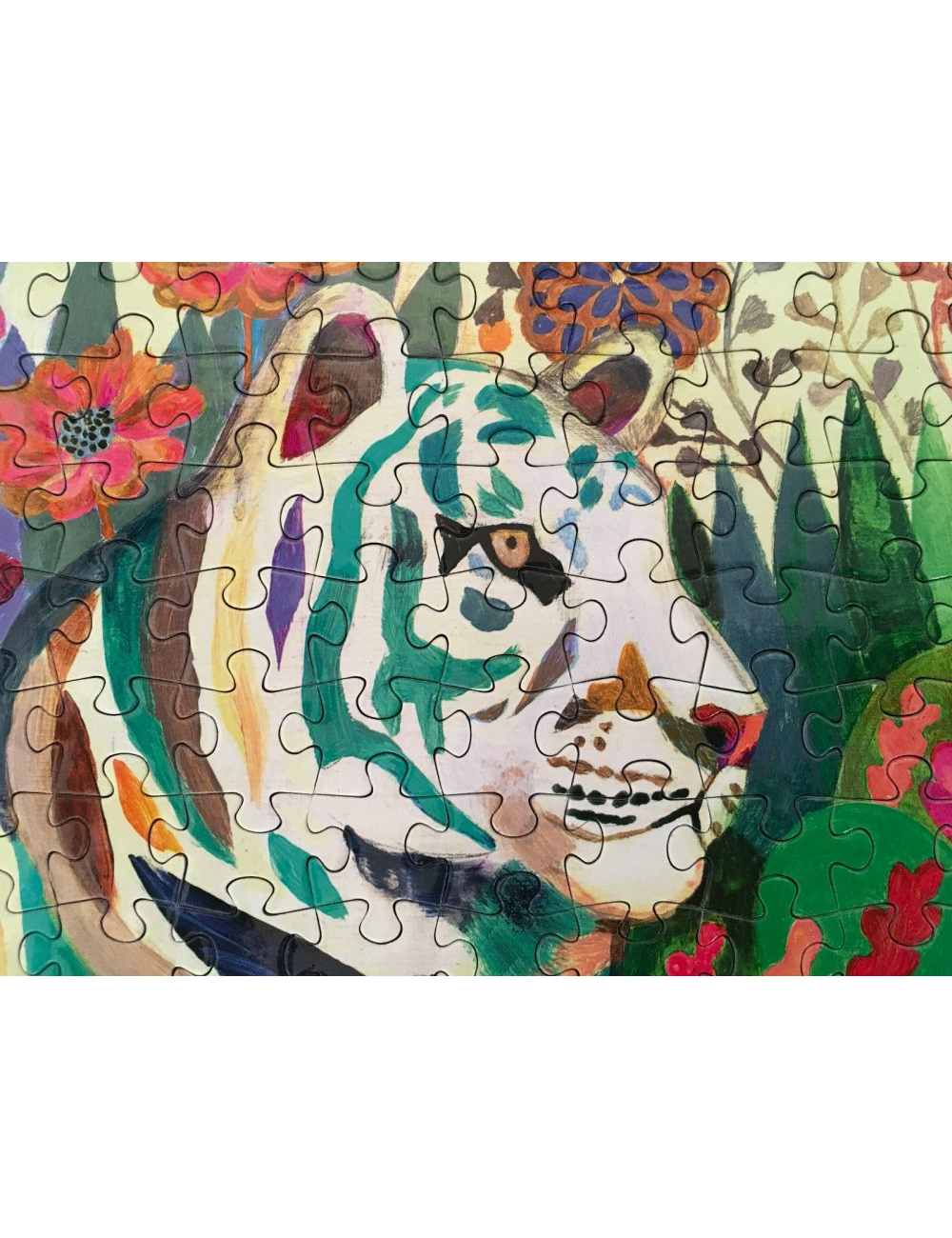 Djeco Gallery Puzzle Rainbow Tigers