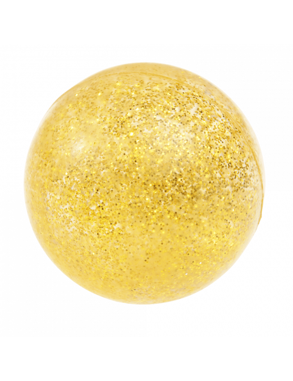 Gold Glitter Bouncy Ball