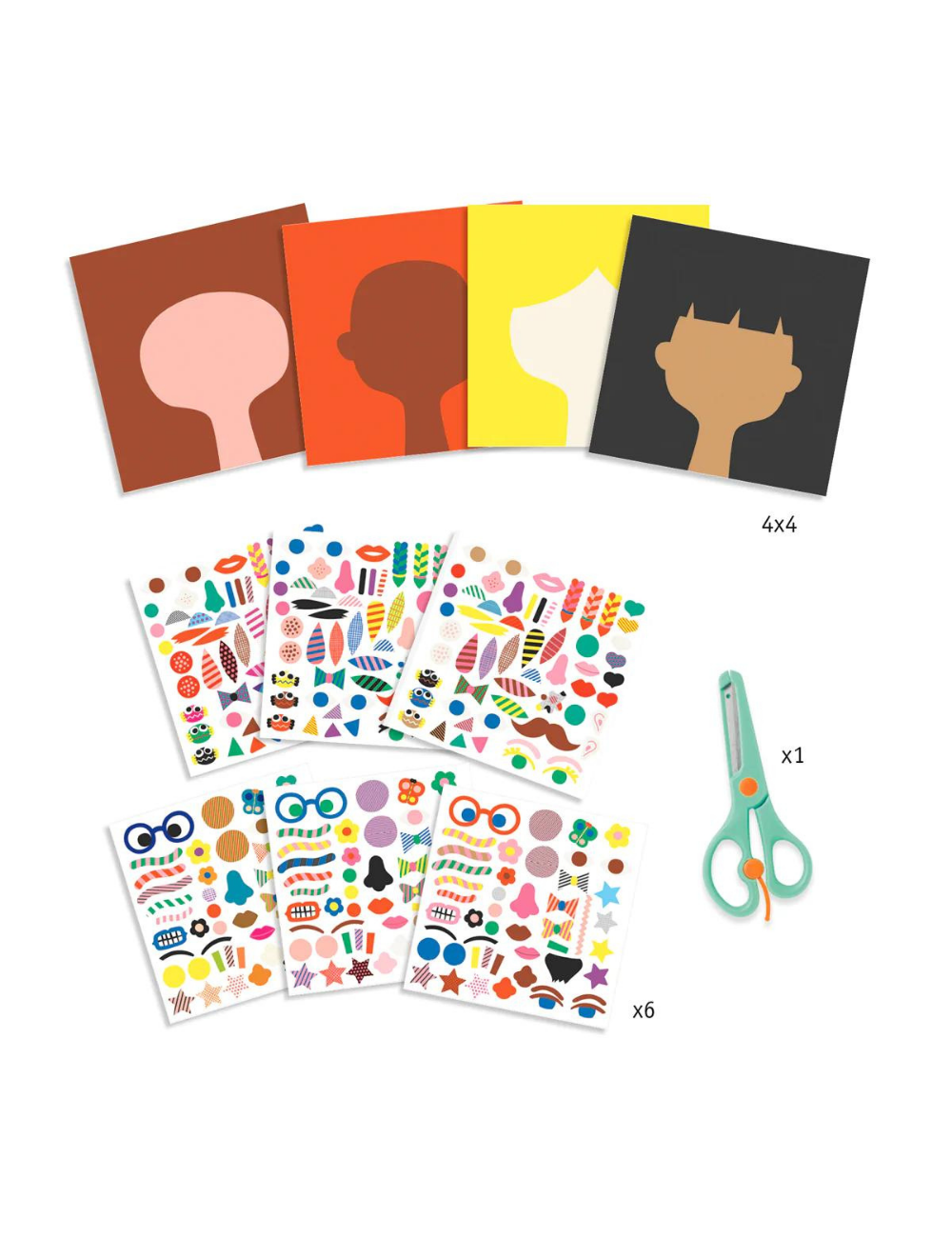 Create with Stickers Hairdressing