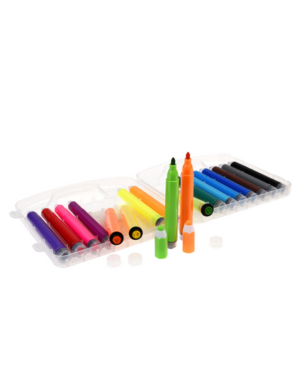 Wild Wonders Felt Tip Stamp Pens