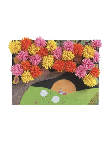 Djeco Collages - An Explosion of Pompoms