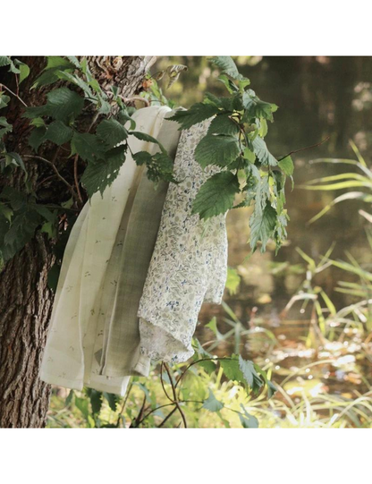 Organic Baby Muslin Squares Set of 3 - Riverbank