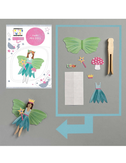 Make Your Own Fairy Peg Doll