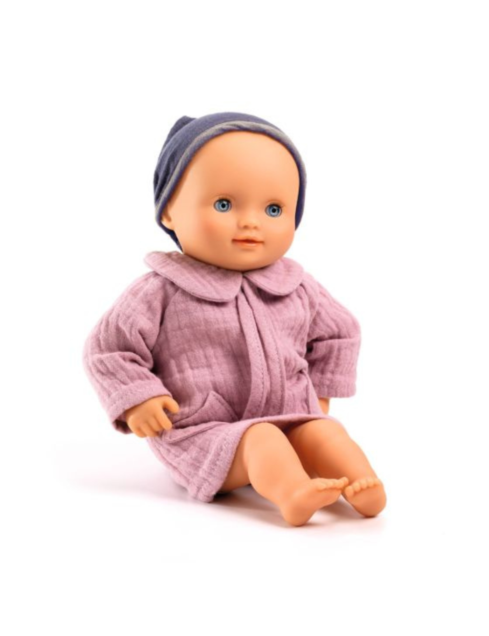 Djeco Baby Doll Dressed - Dahlia Purple