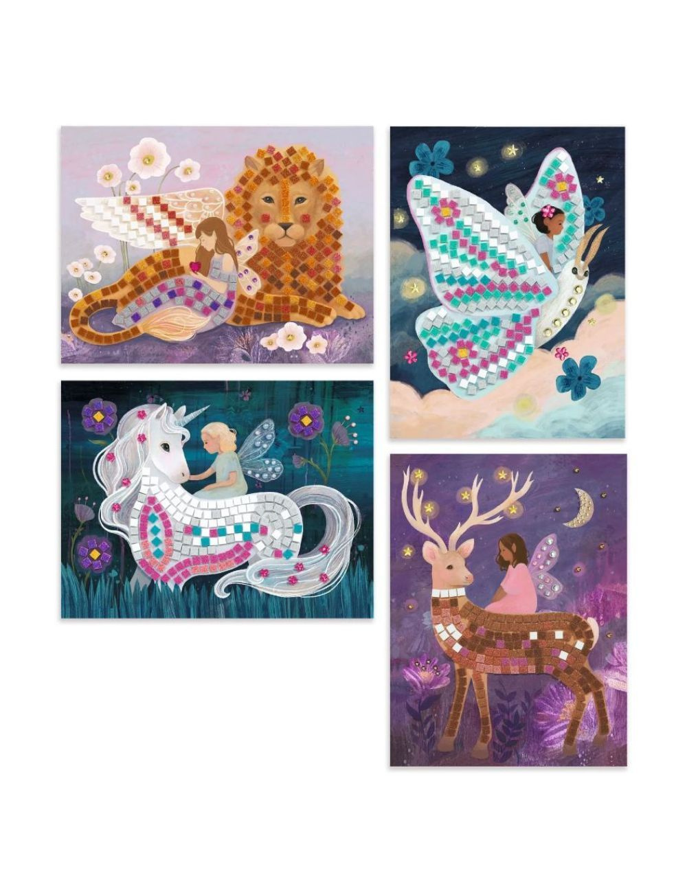 Djeco Mosaic Kit - The Enchanted World