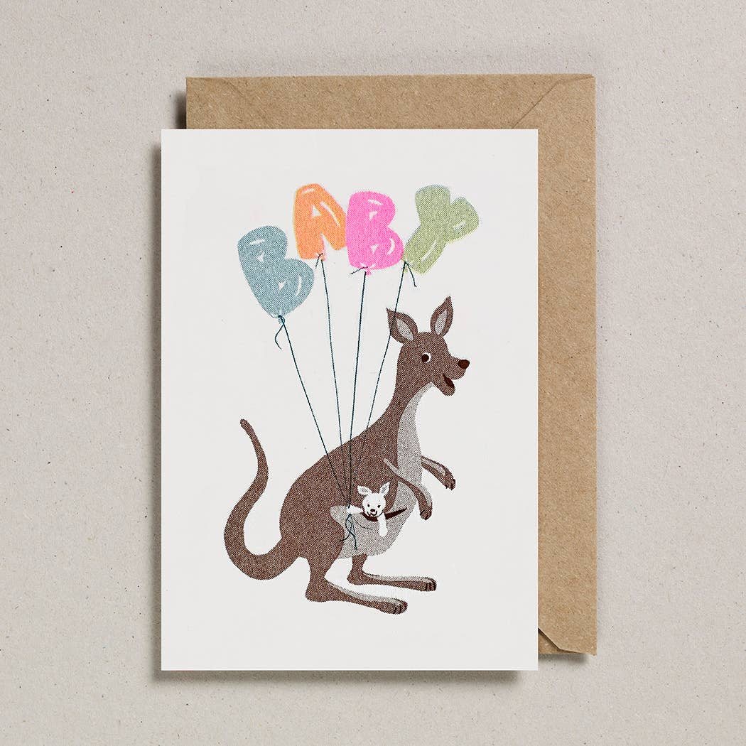 Riso Baby Cards Kangaroo