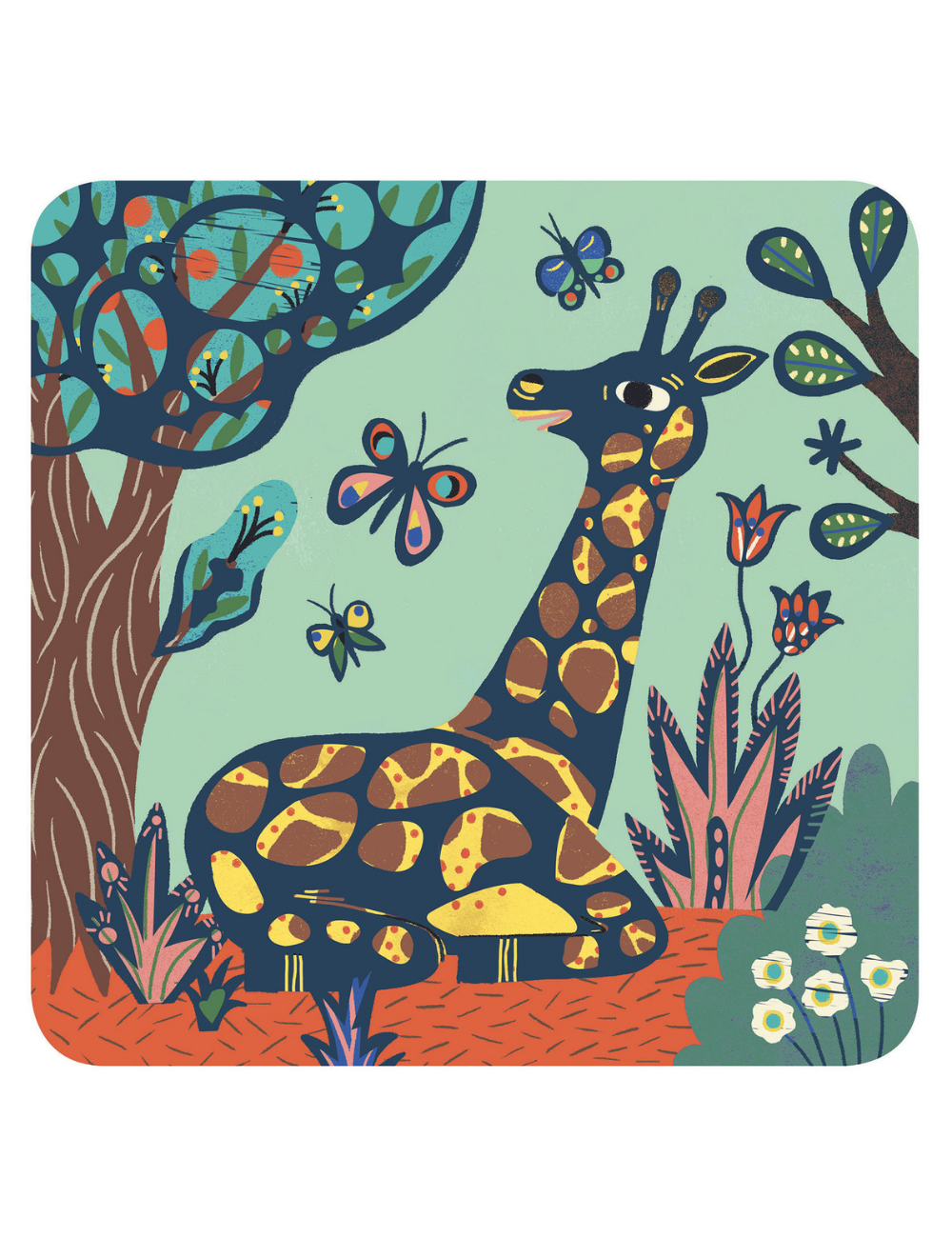 Djeco Wild Beasts Scratch Boards