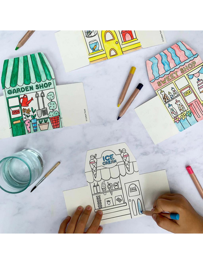 Colour Your Own High Street Kit