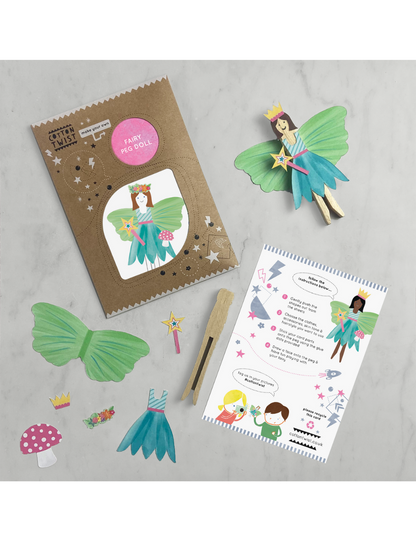 Make Your Own Fairy Peg Doll