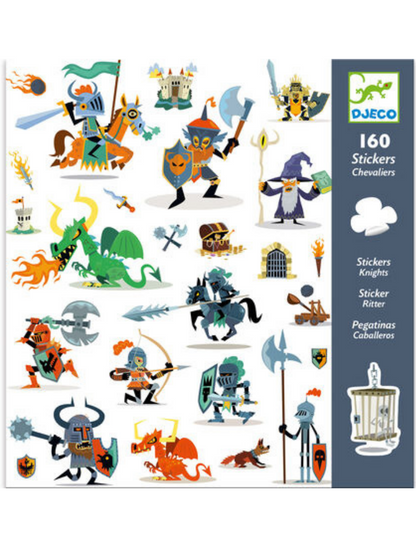 160 Knight Stickers