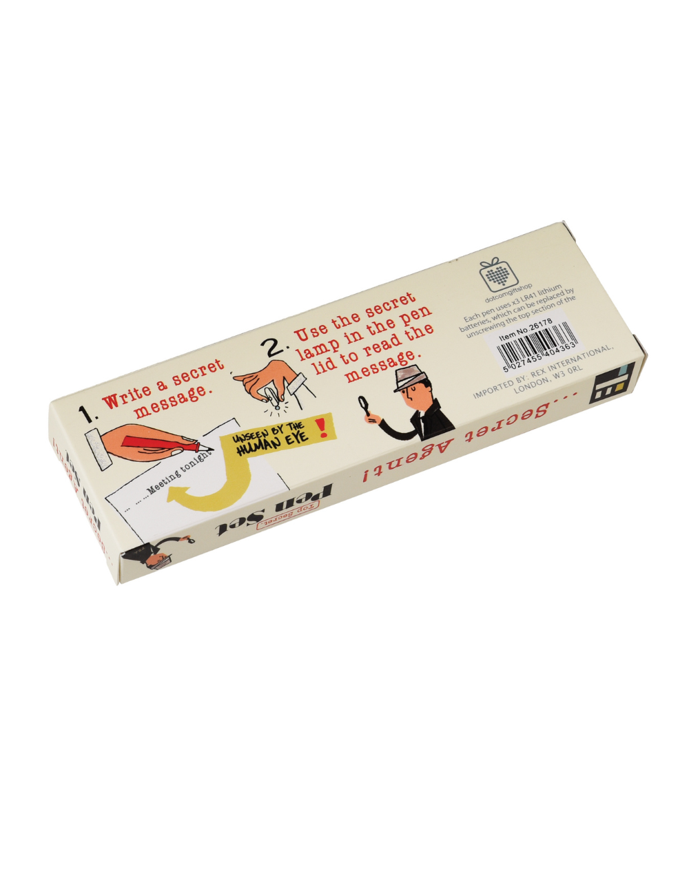 Secret Agent Pen Set