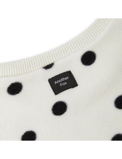 Polka Spot Adult Fleece Sweatshirt