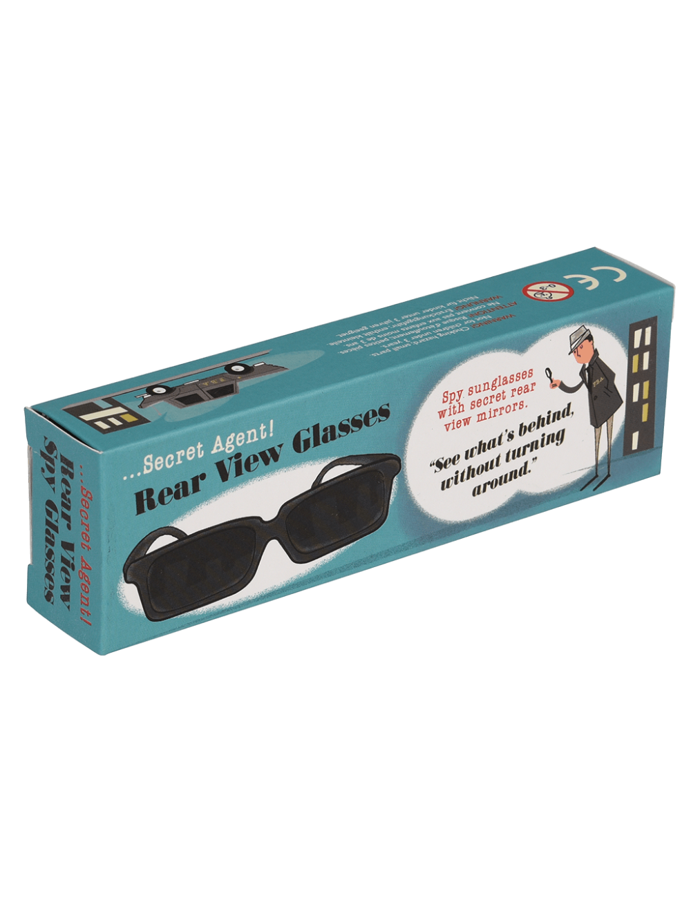 Secret Agent Rearview Glasses