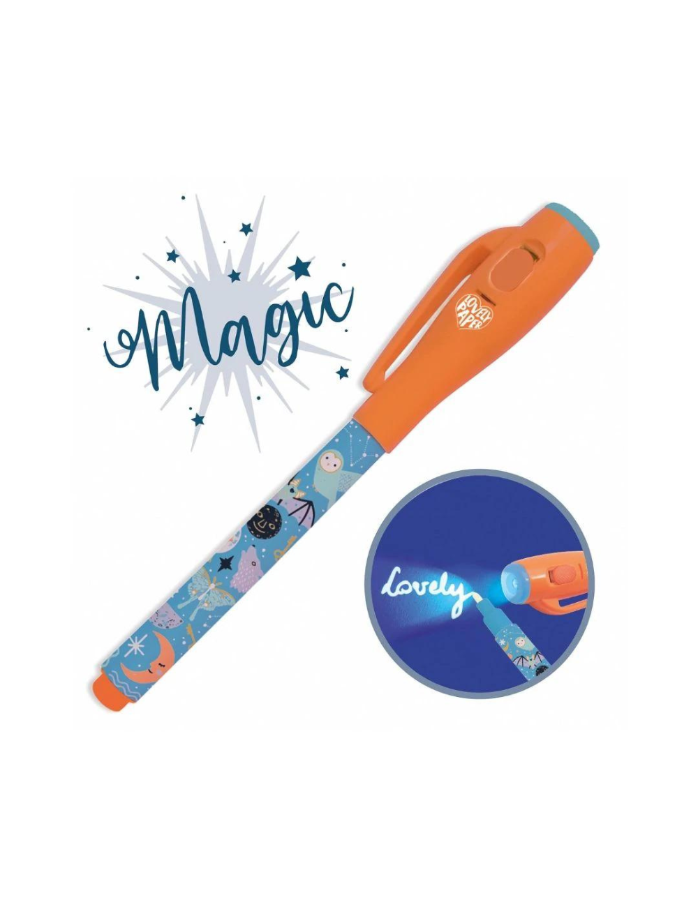 Magic Pen - Orange / Blue