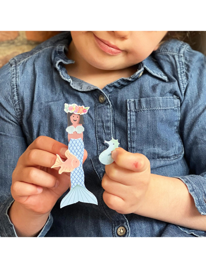 Make Your Own Mermaid Peg Doll