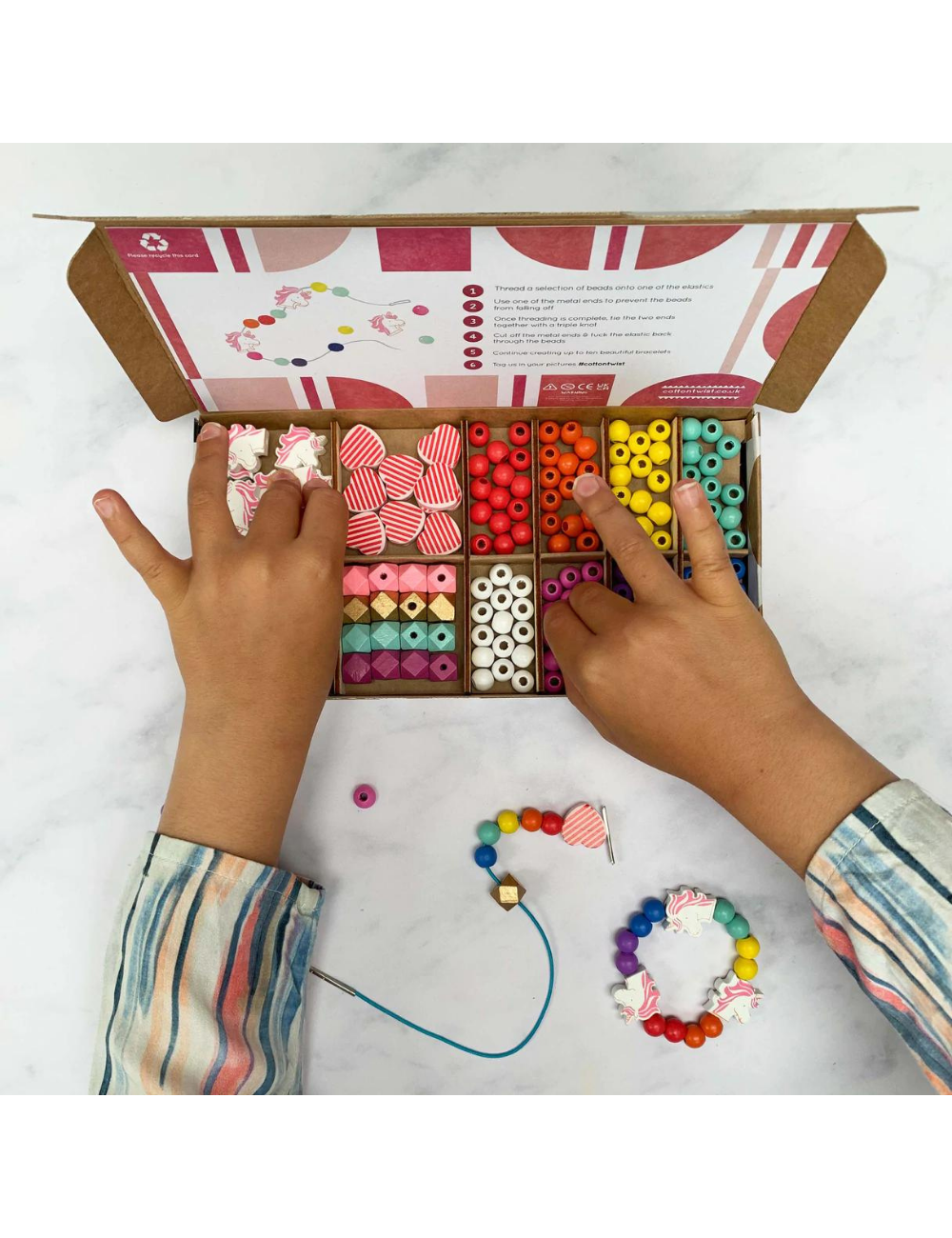 Unicorns &amp; Rainbows Bracelet Making Kit