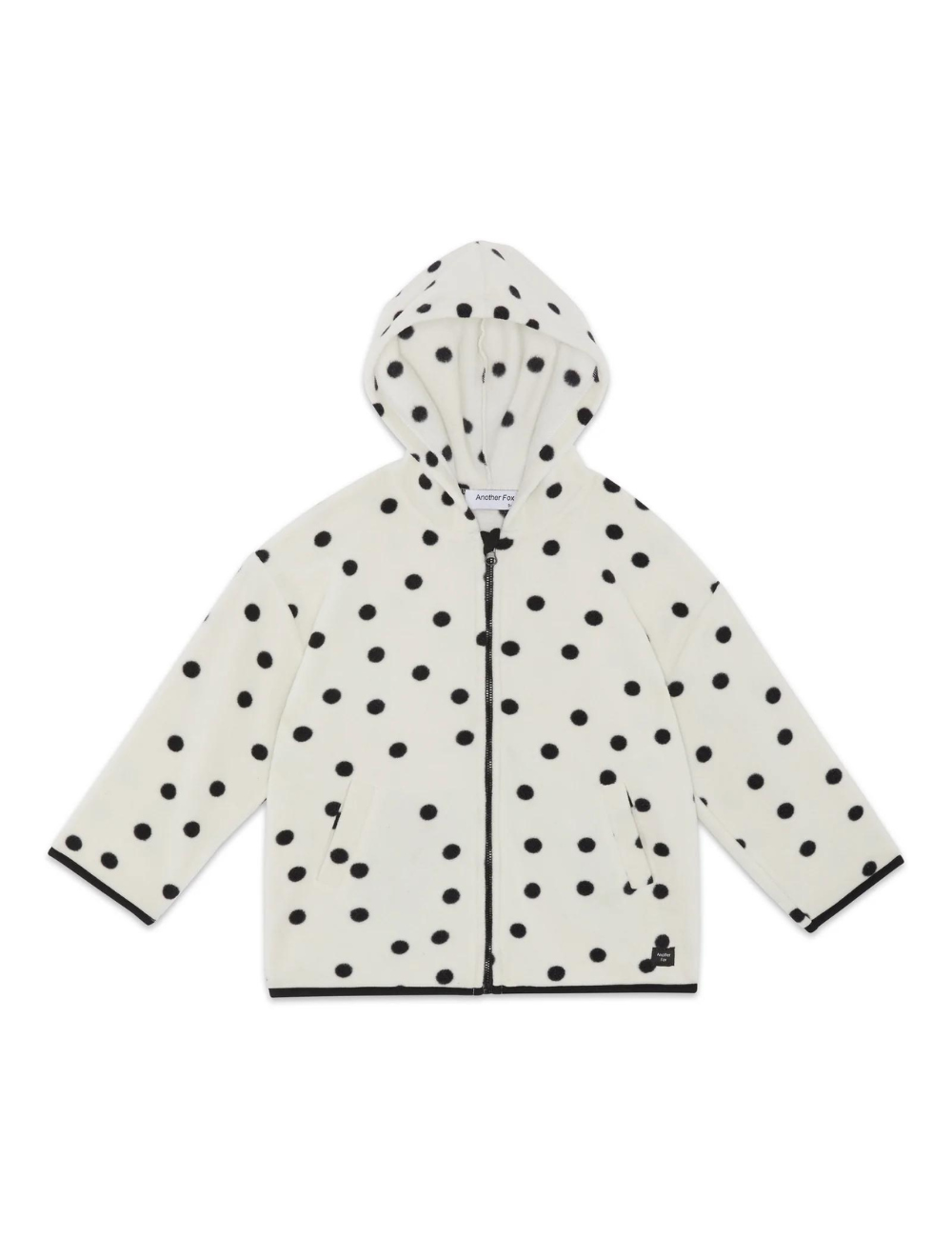 Polka Spot Kids Fleece Hoody