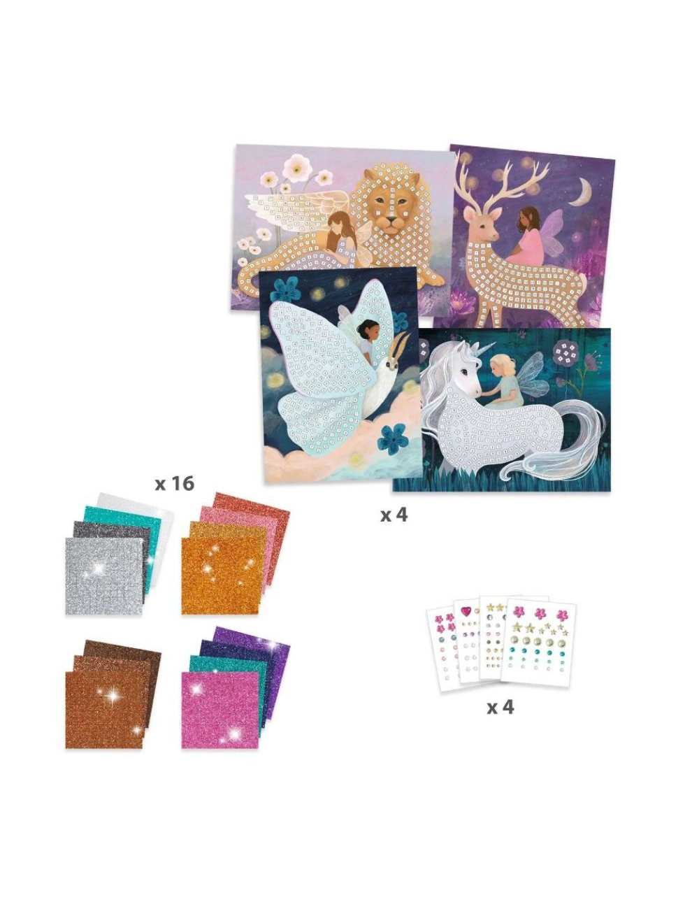Djeco Mosaic Kit - The Enchanted World