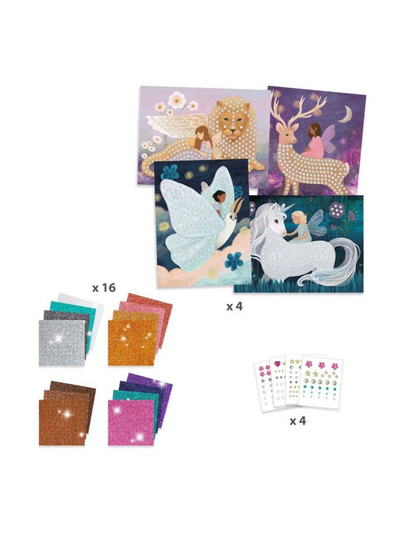 Djeco Mosaic Kit - The Enchanted World