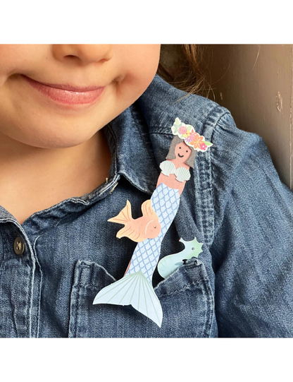 Make Your Own Mermaid Peg Doll
