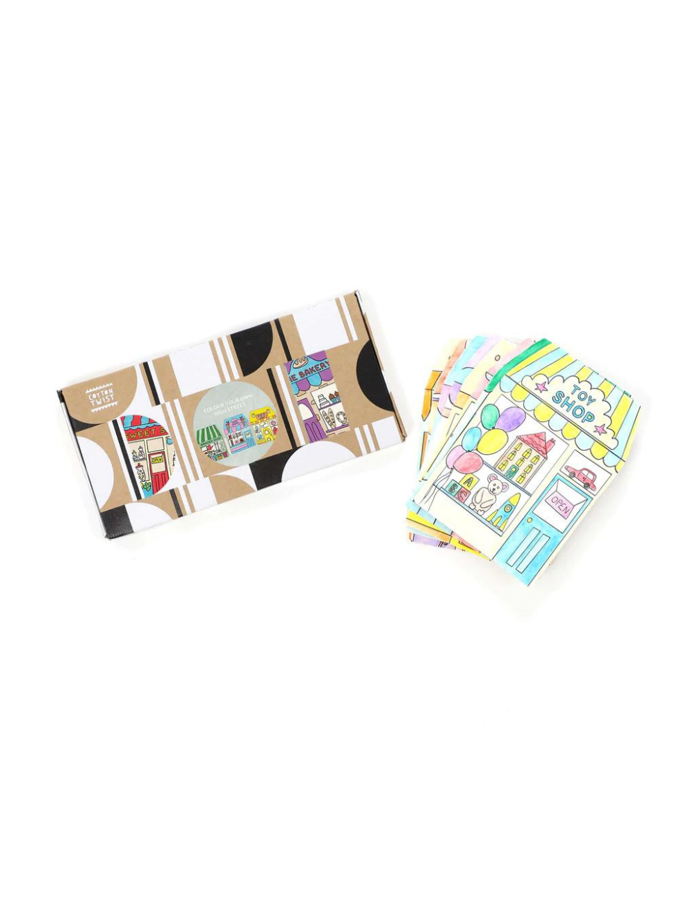 Colour Your Own High Street Kit