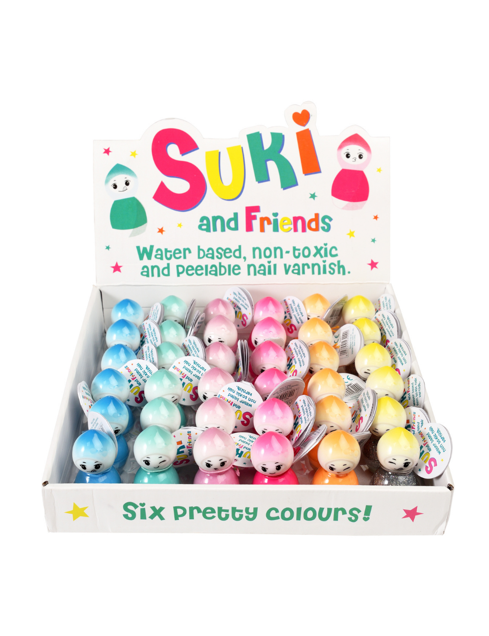 Suki And Friends Water Based Nail Varnish (single)