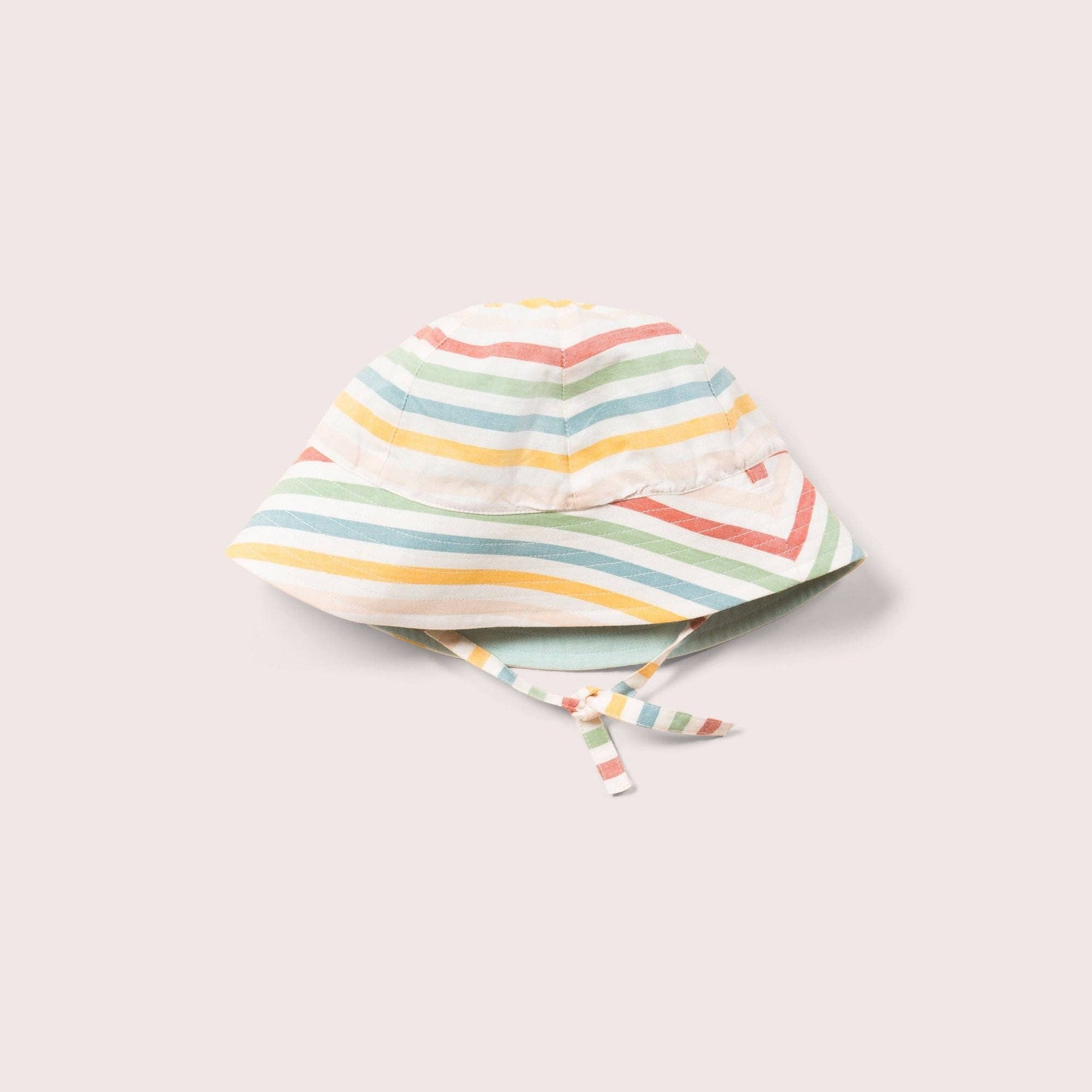 Rainbow Striped Reversible Sunhat