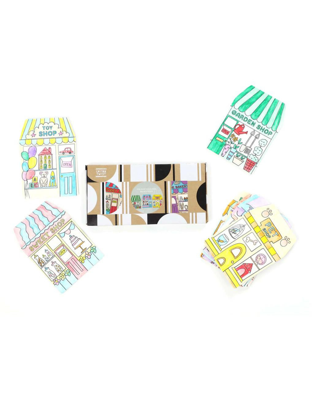 Colour Your Own High Street Kit