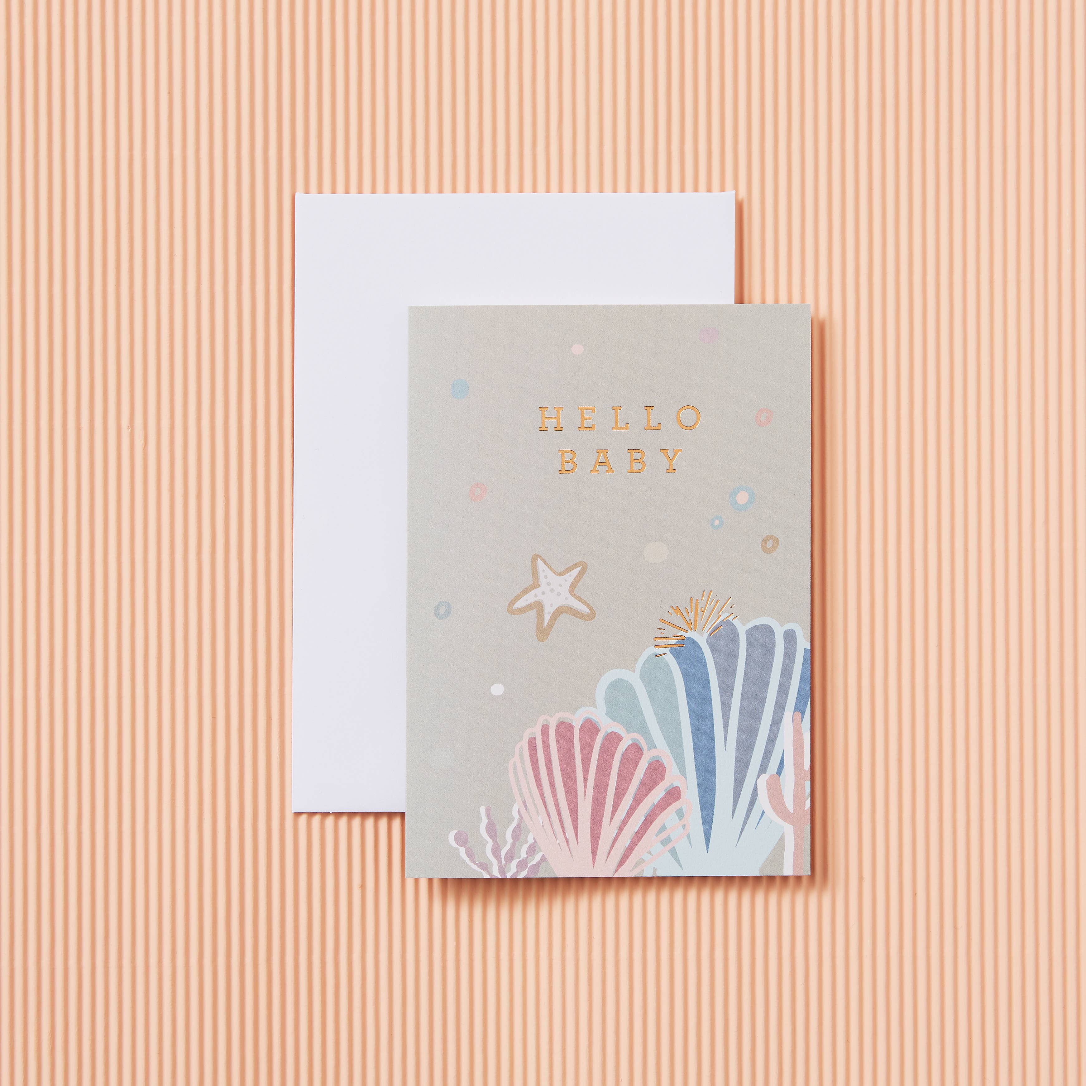 Hello Baby Card | New Baby Card | Gender Neutral | Greeting