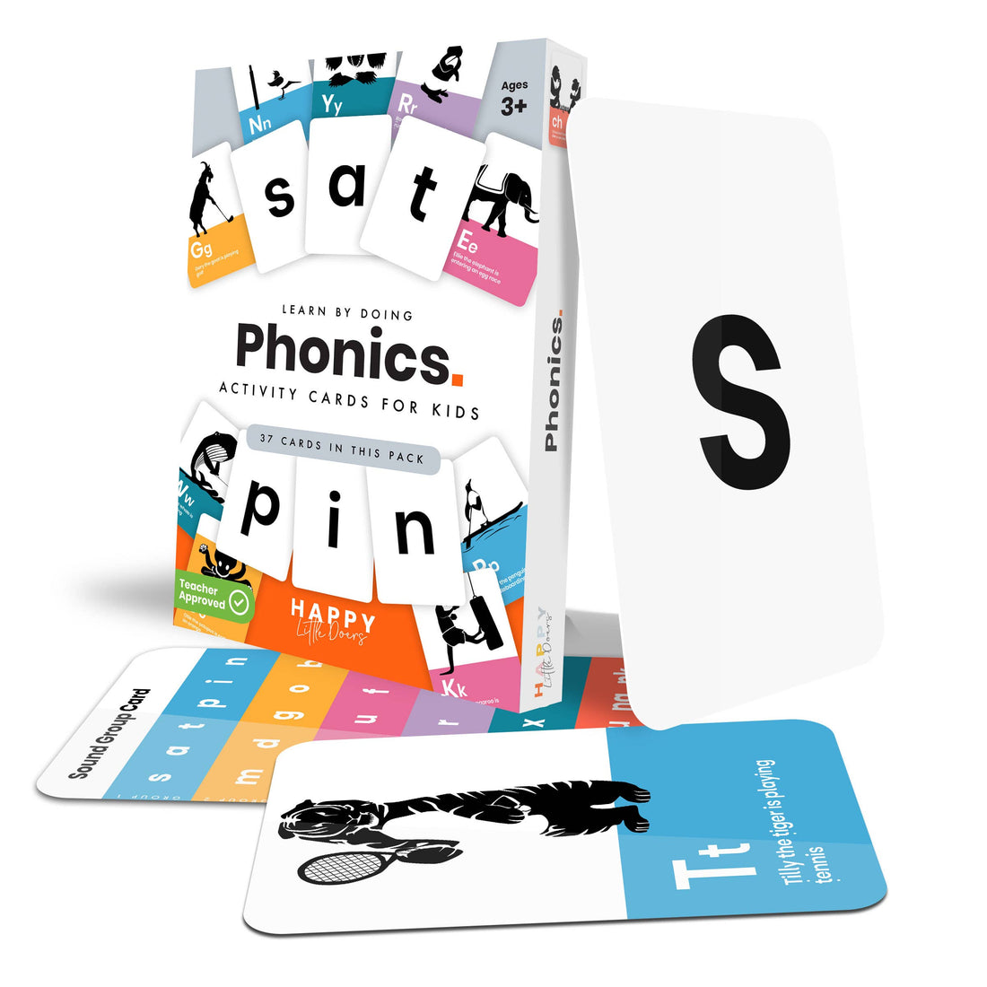 Phonics Activity Flashcards for Kids