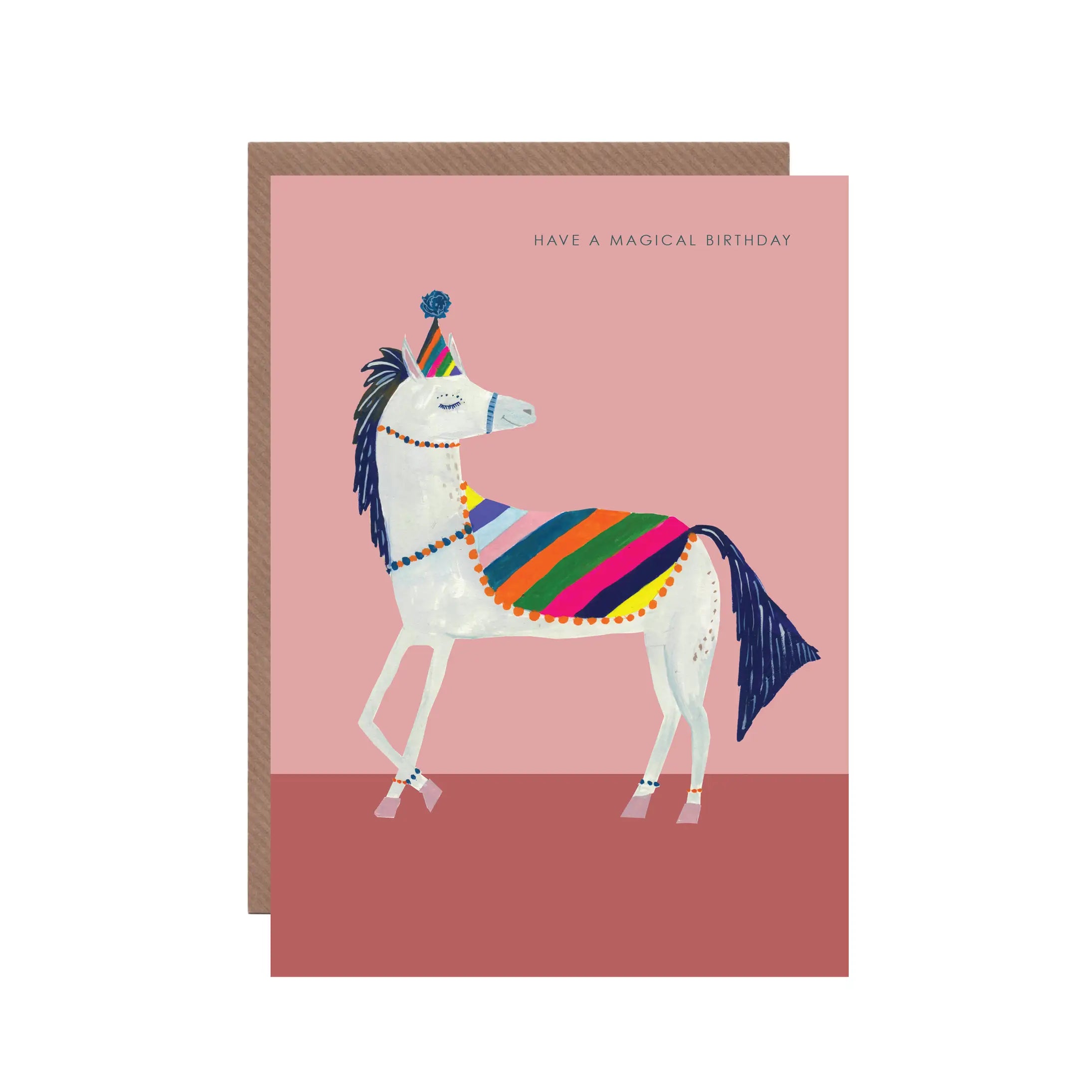 Magical Horse Birthday Greetings Card
