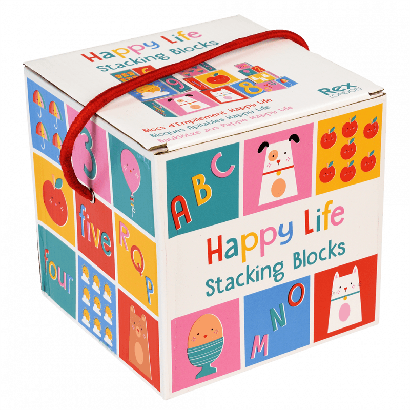 Happy Life Stacking Blocks