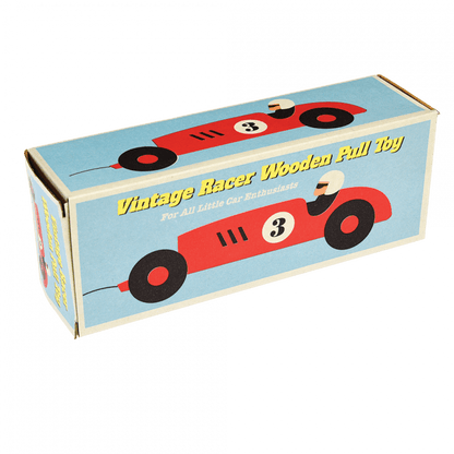 Vintage Racer Pull Toy