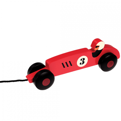 Vintage Racer Pull Toy