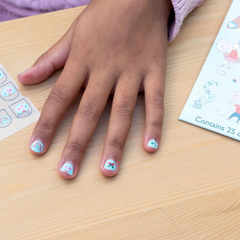 Mimi And Milo Nail Stickers (pack Of 25)